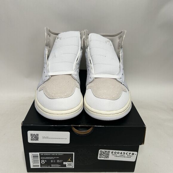 Nike Shoes Air Jordan 1 Mid SE Craft “Orewood Tech Gray” 2024 - Picture 2 of 6